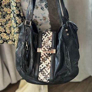 L.A.M.B. By Gwen Stefani Leather Shoulder Bag